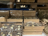 Partij diverse decoratie vogel nestjes (68x) - afbeelding 5 van  10