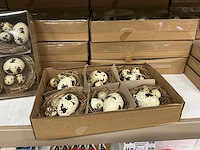 Partij diverse decoratie vogel nestjes (68x) - afbeelding 7 van  10