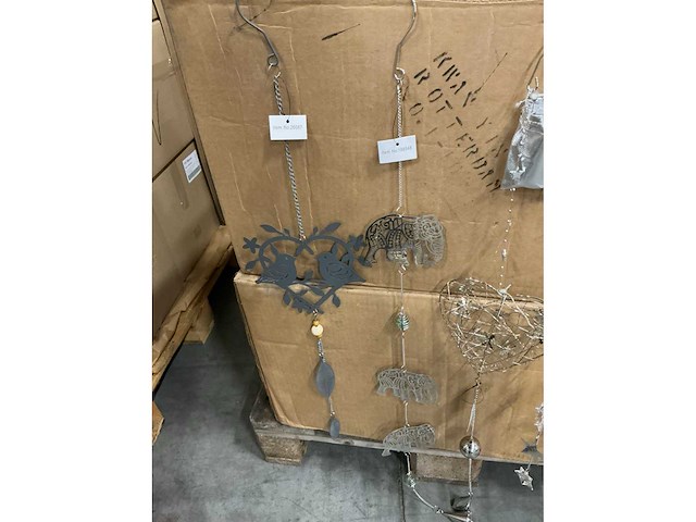 Partij diverse decoratiehangers (262x) - afbeelding 1 van  7