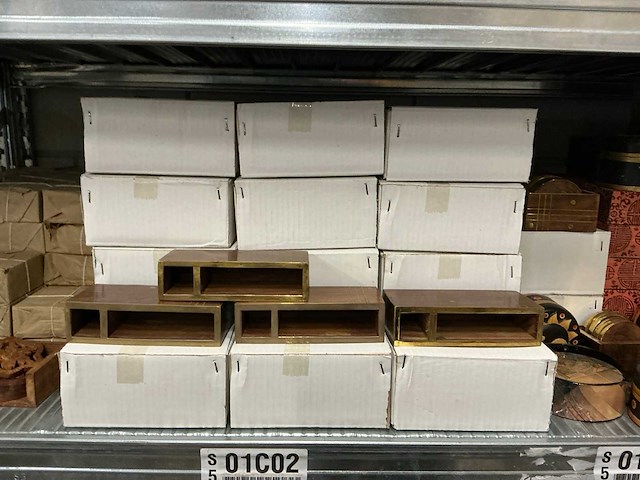Partij diverse decoratie/onderzetters/overige (317x) - afbeelding 5 van  6
