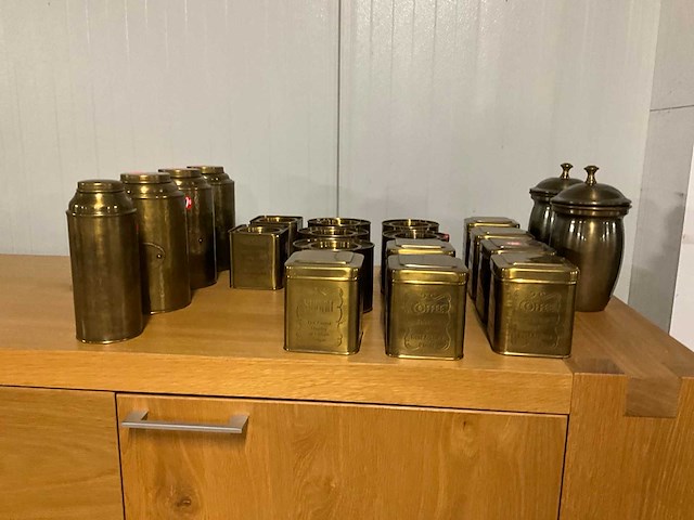 Partij diverse decoratieve blikken (20x) - afbeelding 5 van  11