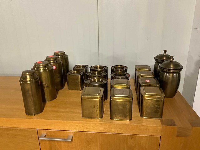 Partij diverse decoratieve blikken (20x) - afbeelding 6 van  11