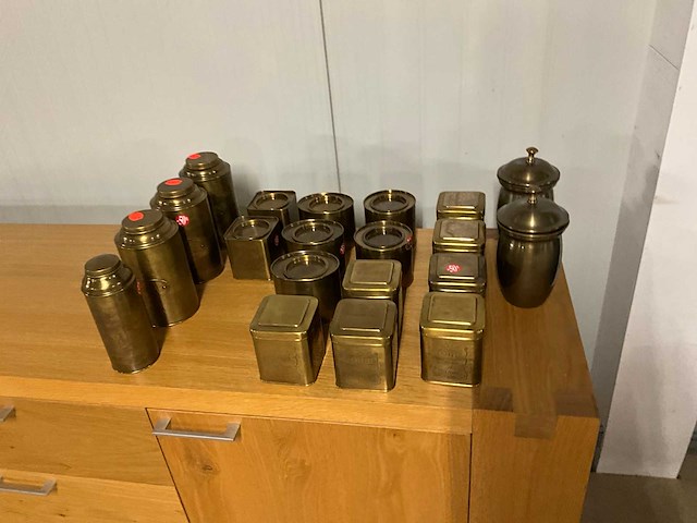 Partij diverse decoratieve blikken (20x) - afbeelding 7 van  11