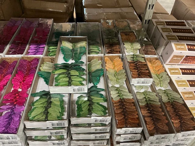 Partij diverse decoratieve vlinders (2784x) - afbeelding 4 van  14