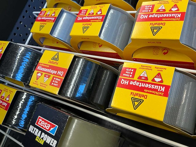 Partij diverse deltafix tape (55x) - afbeelding 11 van  12