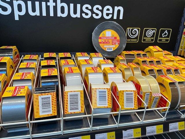 Partij diverse deltafix tape (55x) - afbeelding 12 van  12