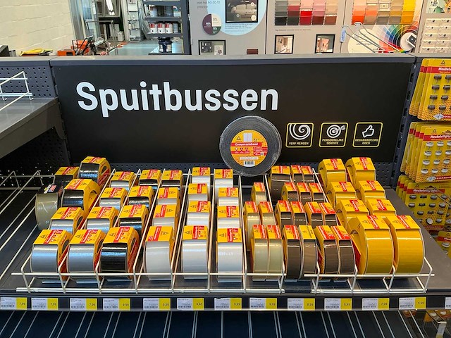 Partij diverse deltafix tape (55x) - afbeelding 1 van  12