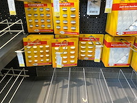 Partij diverse deltafix viltglijders/anti-kras/snelglijders/tape/textielband/etc (485x) - afbeelding 21 van  22