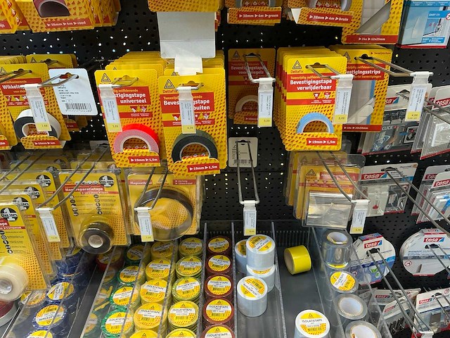 Partij diverse deltafix viltglijders/anti-kras/snelglijders/tape/textielband/etc (485x) - afbeelding 6 van  22