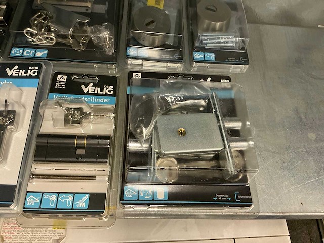 Partij diverse deur veilig items (16x) - afbeelding 7 van  7