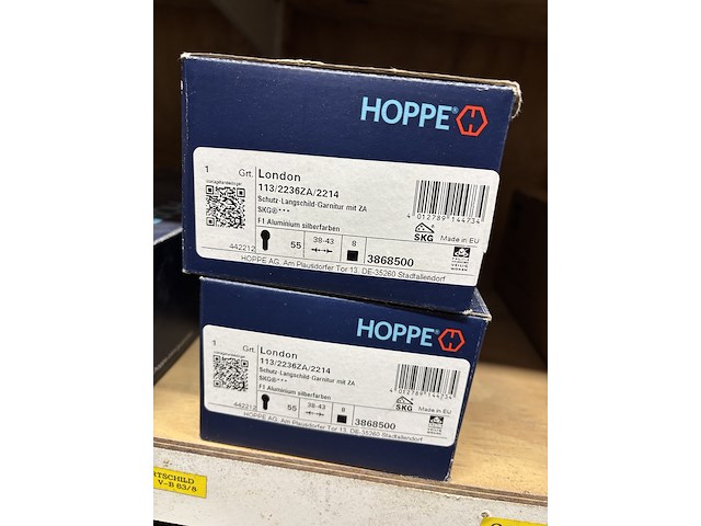 Partij diverse deurkrukken en schilden - afbeelding 16 van  18