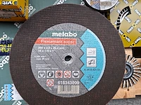 Partij diverse doorslijp, afbraam, lamellen schijven o.a. flexovit, 3m, metabo - afbeelding 6 van  12