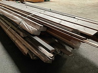 Partij diverse douglas redcedar planken lengte 250-400 cm. - afbeelding 5 van  7