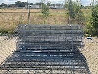 Partij diverse draad korf galvan (2520mm) - afbeelding 1 van  5