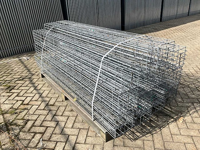 Partij diverse draad korf galvan (2520mm) - afbeelding 3 van  5