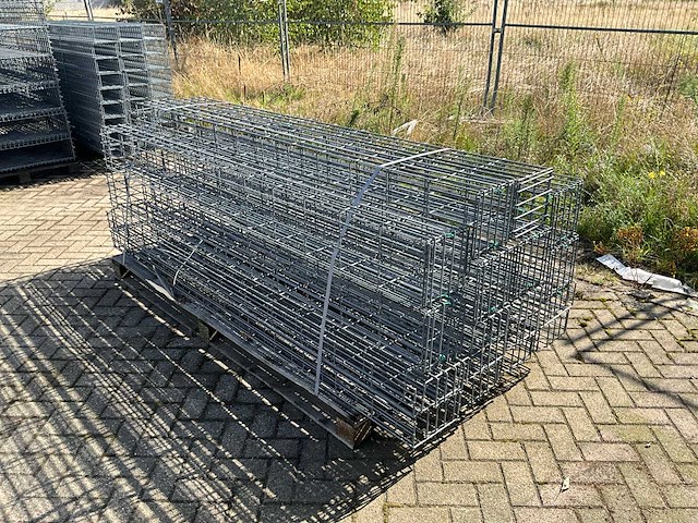 Partij diverse draad korf galvan (2520mm) - afbeelding 2 van  2