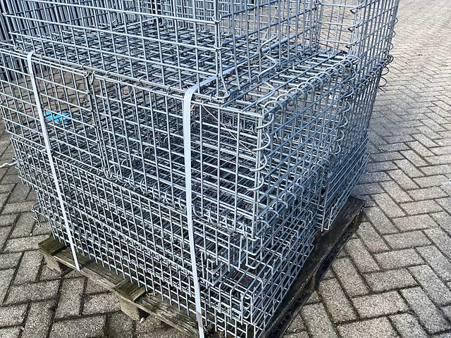 Partij diverse draad korf galvan - afbeelding 6 van  7