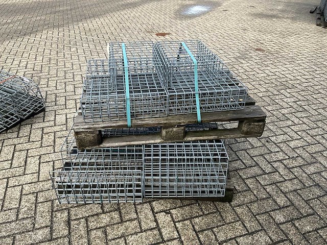 Partij diverse draad korf galvan - afbeelding 4 van  4