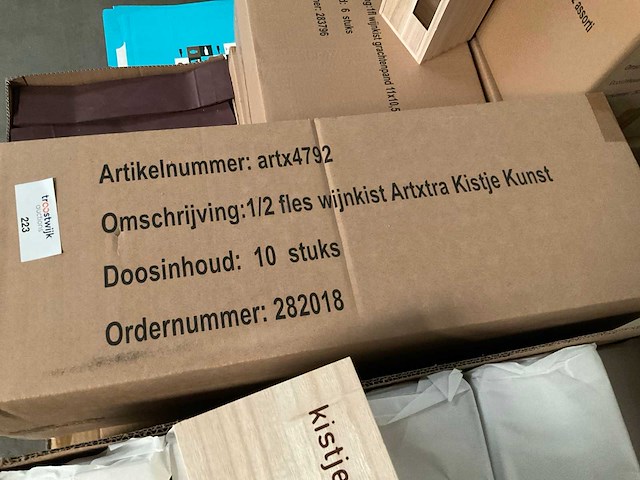 Partij diverse drankverpakkingen - afbeelding 5 van  6