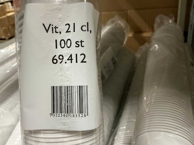 Partij diverse drinkbekers/draagtrays - afbeelding 10 van  13