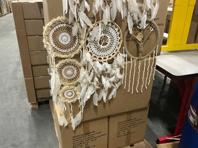 Partij diverse dromenvangers circa ø26&21cm (326x) - afbeelding 3 van  5