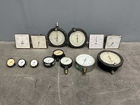 Partij diverse drukmeters (14x) - afbeelding 1 van  9