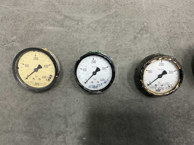 Partij diverse drukmeters (14x) - afbeelding 5 van  9