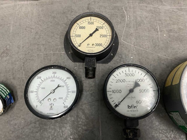 Partij diverse drukmeters (14x) - afbeelding 6 van  9