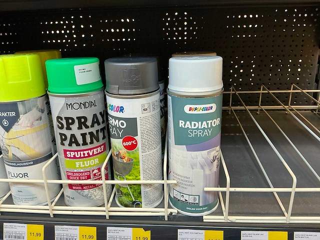 Partij diverse dupli-color/karakter/colorworks/etc spray paint (29x) - afbeelding 5 van  10