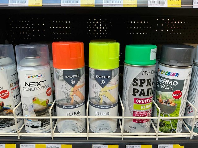 Partij diverse dupli-color/karakter/colorworks/etc spray paint (29x) - afbeelding 6 van  10
