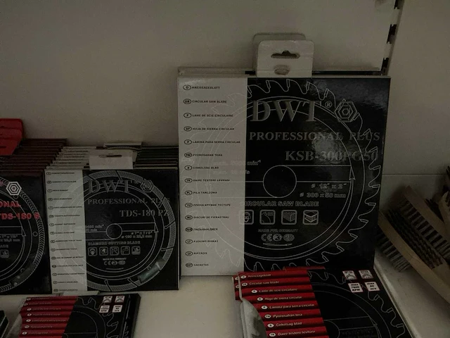 Partij diverse dwt zaagbladen/diamantschijven (90x) - afbeelding 3 van  10