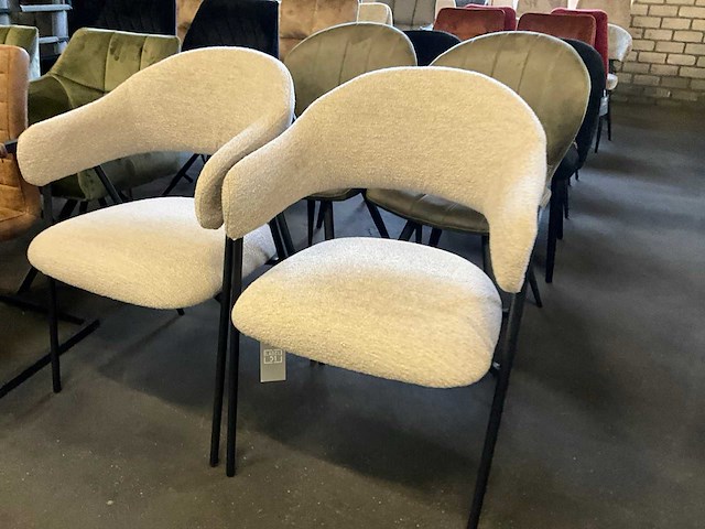 Partij diverse eetkamerstoelen (16x) - afbeelding 7 van  13