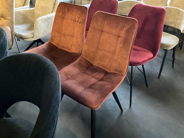 Partij diverse eetkamerstoelen (16x) - afbeelding 10 van  13