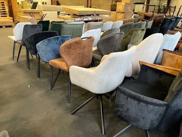 Partij diverse eetkamerstoelen (30x) - afbeelding 5 van  18
