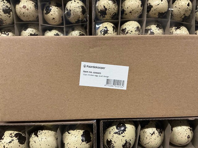 Partij diverse eieren decoratie (85x) - afbeelding 4 van  6