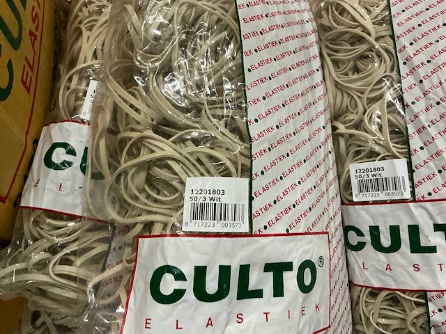 Partij diverse elastieken 1kg per zak (150x) - afbeelding 8 van  11