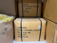 Partij diverse elastieken 1kg per zak (170x) - afbeelding 3 van  8