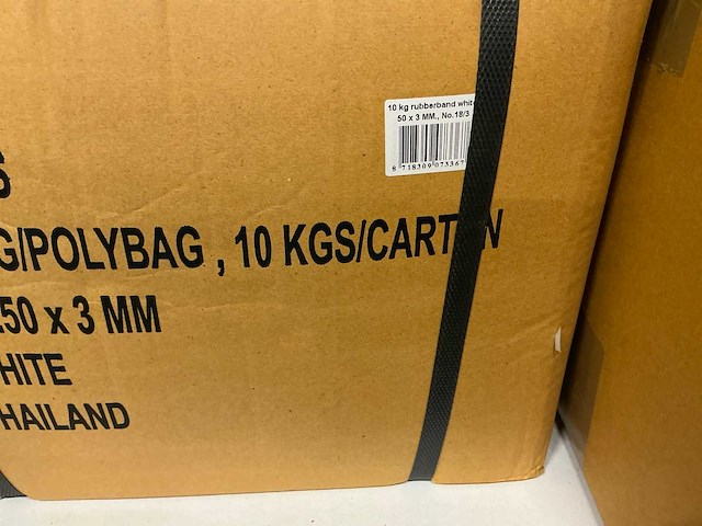 Partij diverse elastieken 1kg per zak (170x) - afbeelding 4 van  8