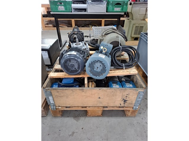 Partij diverse elektromotoren - afbeelding 1 van  11