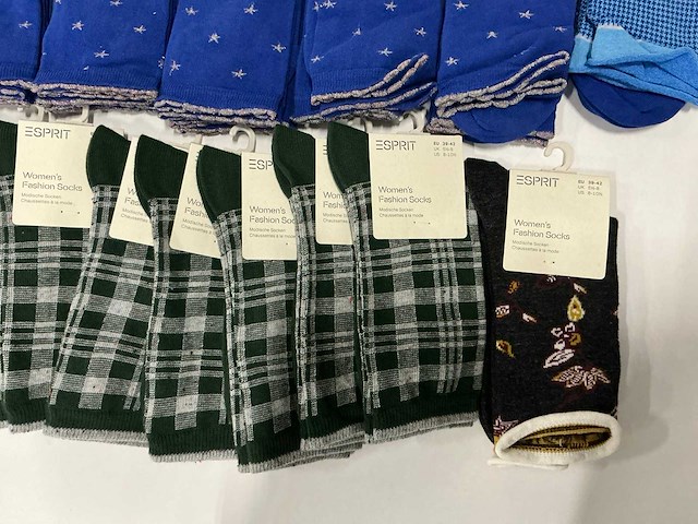 Partij diverse esprit womens fashion socks (45x) - afbeelding 6 van  13