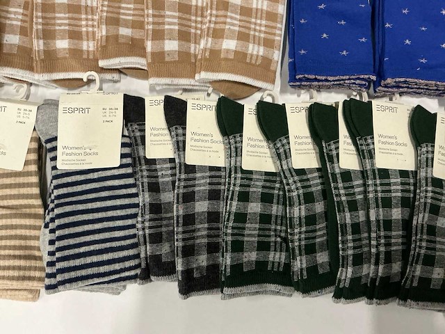 Partij diverse esprit womens fashion socks (45x) - afbeelding 7 van  13