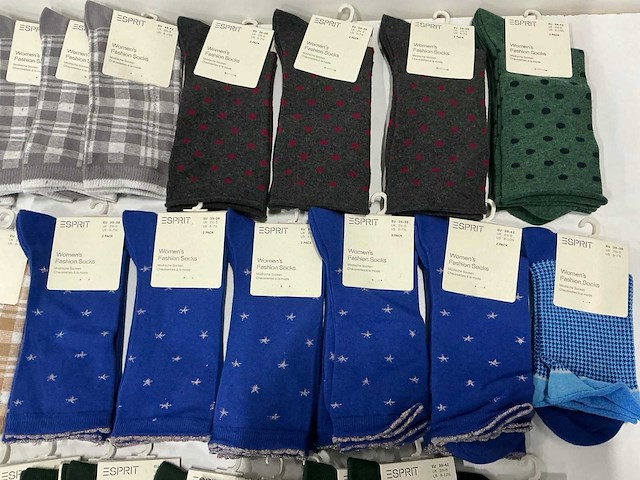 Partij diverse esprit womens fashion socks (45x) - afbeelding 10 van  13
