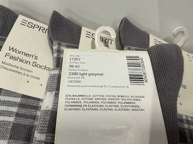 Partij diverse esprit womens fashion socks (45x) - afbeelding 13 van  13