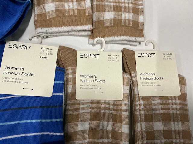 Partij diverse esprit womens fashion socks (50x) - afbeelding 6 van  15