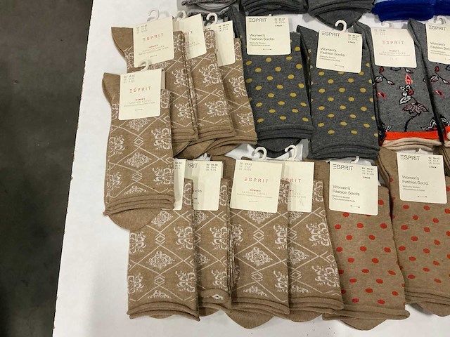 Partij diverse esprit womens fashion socks (50x) - afbeelding 8 van  15