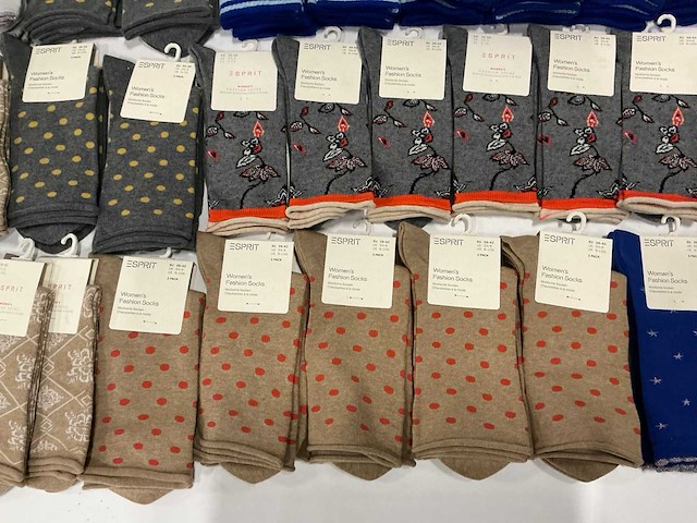 Partij diverse esprit womens fashion socks (50x) - afbeelding 9 van  15