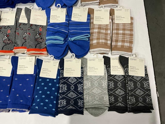 Partij diverse esprit womens fashion socks (50x) - afbeelding 11 van  15
