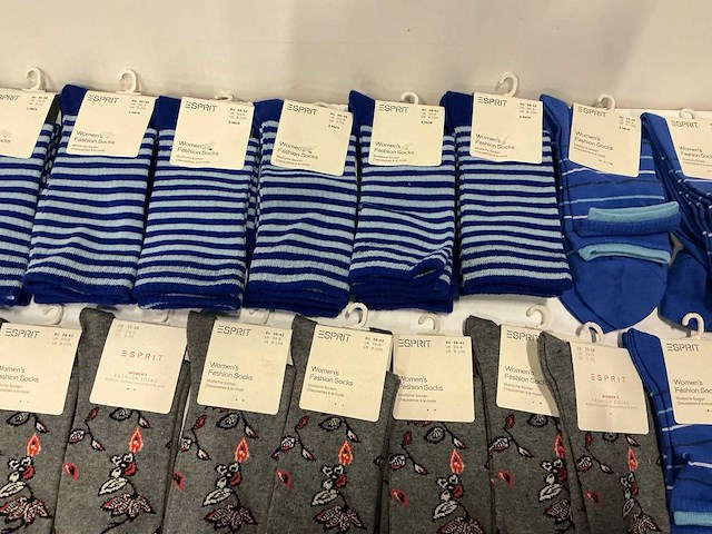 Partij diverse esprit womens fashion socks (50x) - afbeelding 13 van  15