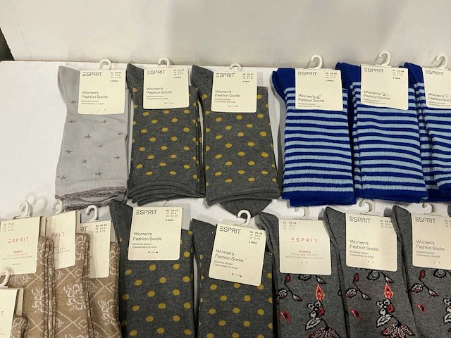 Partij diverse esprit womens fashion socks (50x) - afbeelding 14 van  15