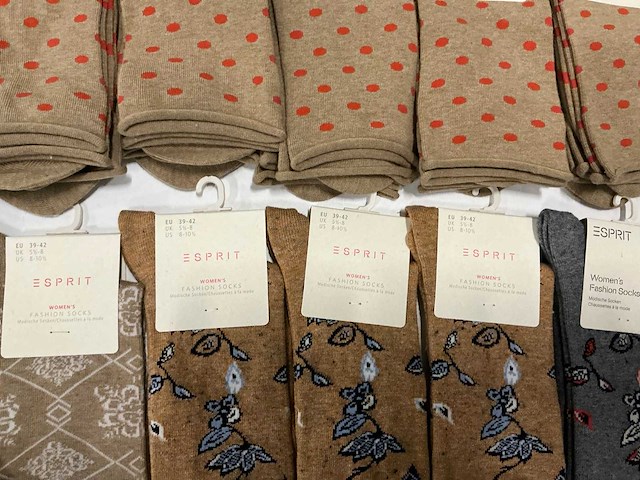 Partij diverse esprit womens fashion socks (50x) - afbeelding 4 van  14